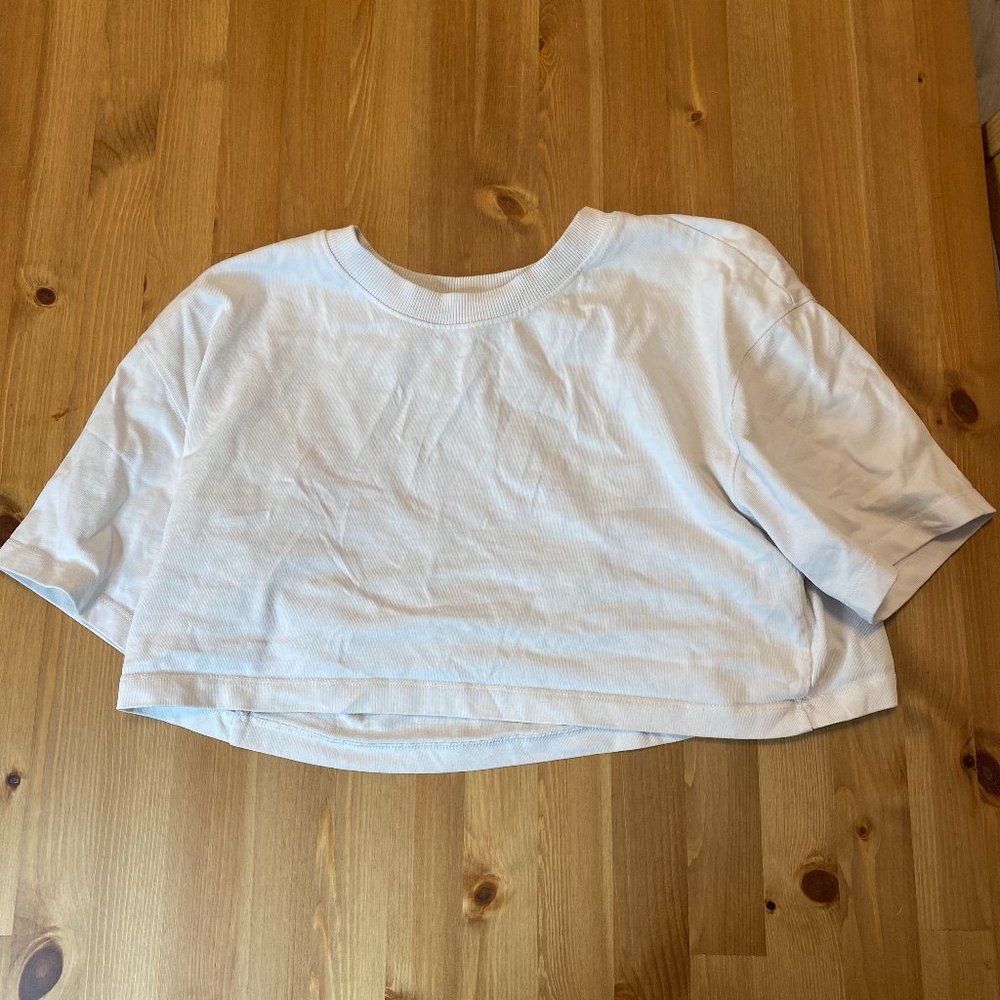 ZARA cropped tshirt